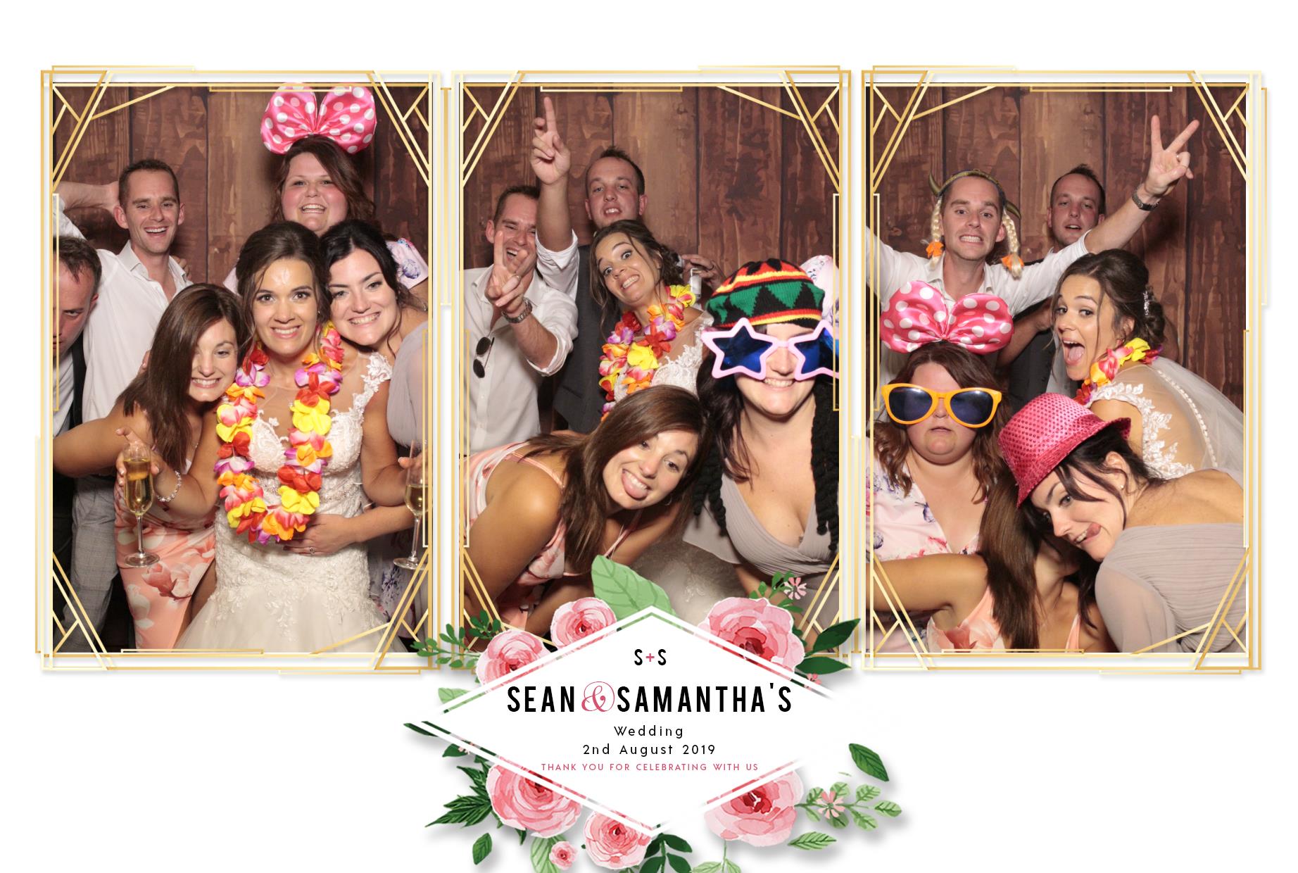 Samantha & Sean's Wedding | View more photos from the event at gallery.myphotoboothexperience.co.uk/u/MyPhotoBoothExperienceLtd/Samantha-Seans-Wedding